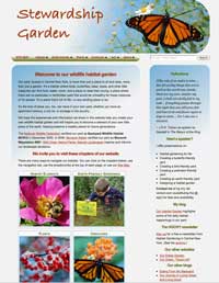 our habitat garden website